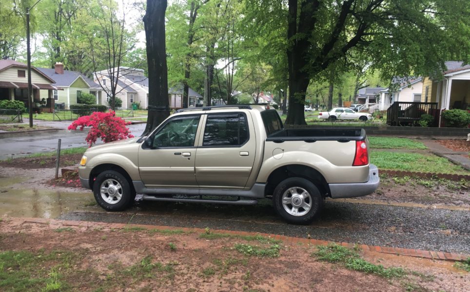 Our gold 2003 Ford Explorer Sport Trac